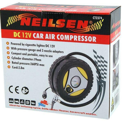 Air Compressor Tyre Design DC 12V