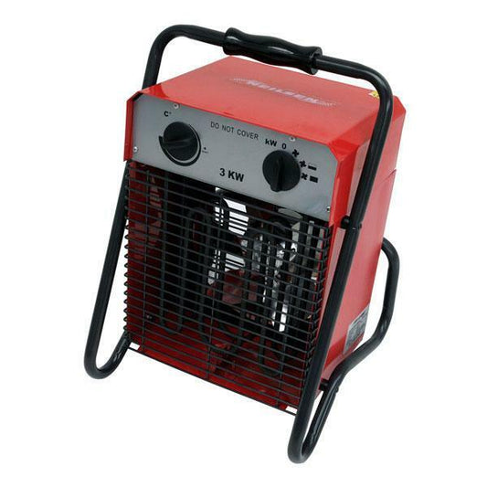 Portable Industrial Fan Heater Electric 3KW  3 Settings