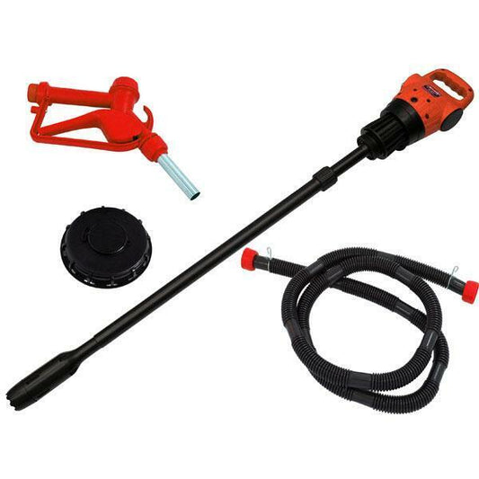 Lightweight, compact 12V Electric Diesel Fuel Drum Pump