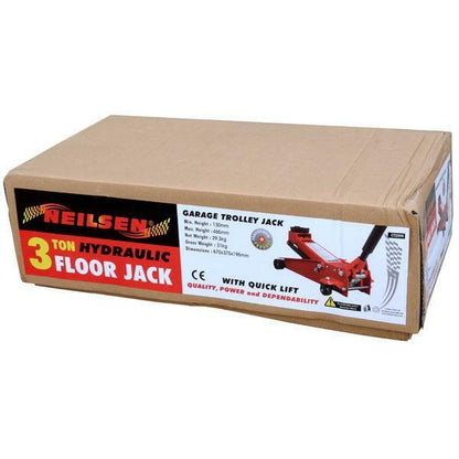 3 Tonne Garage Jack Hydraulic Trolley Jack