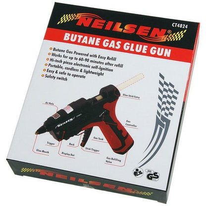 Butane Gas Glue Gun. Self ignition, Portable