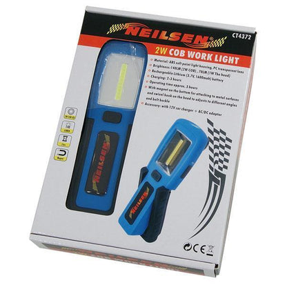 2W LED Cob Work Light - Rechargeable