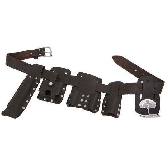Scaffolding Tool Belt Oil Tanned Leather Adjustable