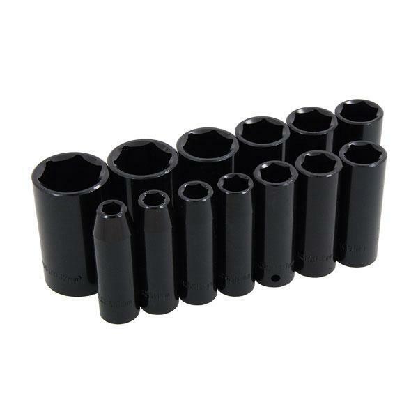 Socket Set - 14 Piece 1/2inch Drive - Deep Impact