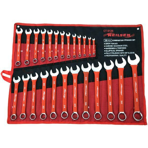 Combination Spanner Set, 25pc 6mm-32mm, Drop Forged