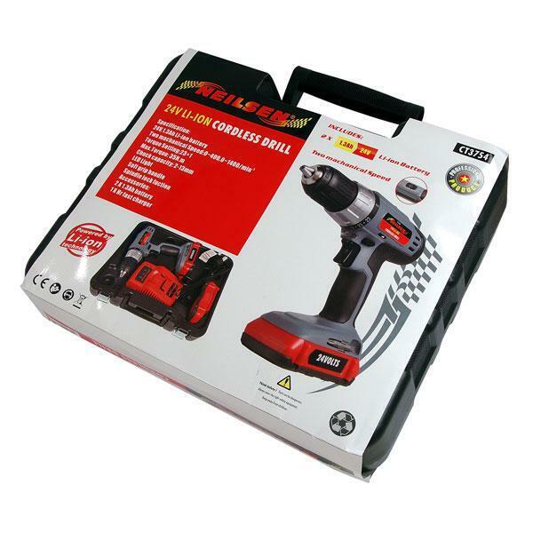 24v Li-ion Cordless Drill