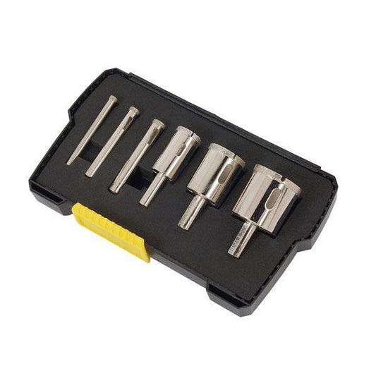 6pc Diamond Tile Hole Cutter Holesaw 6 - 35mm Saw Set