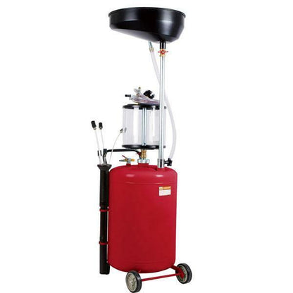 Engine and Gear Oil Extractor 80l, Pneumatic Waste