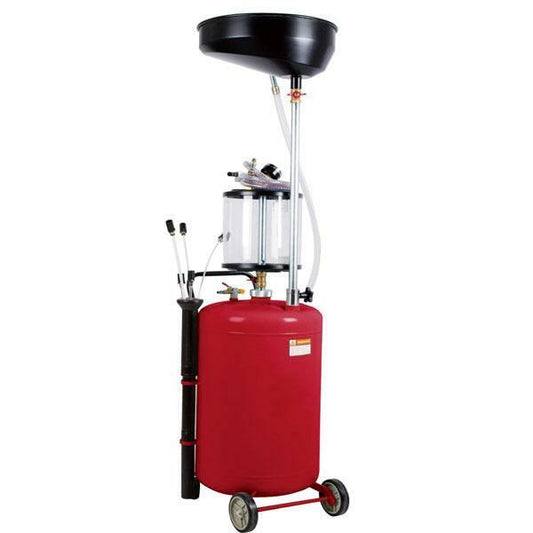 Engine and Gear Oil Extractor 80l, Pneumatic Waste