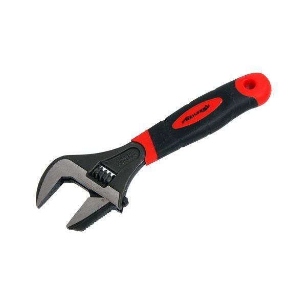 8" 2 In 1 Wide Mouth Adjustable Wrench Pipe Spanner