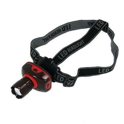 Head Light Torch Adjustable Beam  Shock/Splash Proof 3W LED