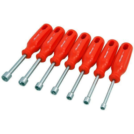 7 Piece Nut Driver Tool Set 6 7 8 9 10 11 12mm 6pt