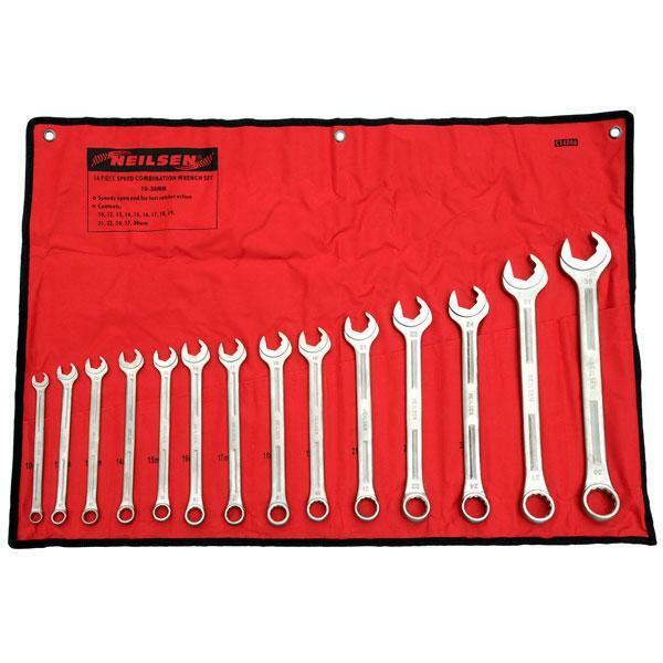 Speed Combination Wrench Set 14pcs 10-30MM