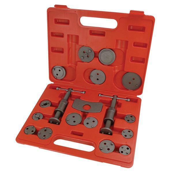 18 Piece Brake Piston Calliper Rewind Wind Back Tool