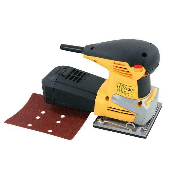 Palm Sander 110x100mm 230V 1300RPM with starter pad