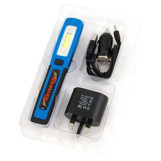 1.5W COB Rechargeable Work Light, Magnetic, Car Charger