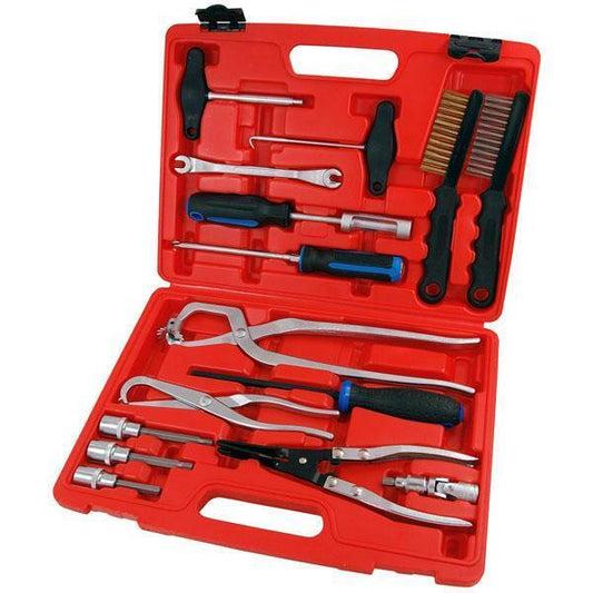 Quality Brake Tool Set Calipers Wrenches Pliers Sockets Files Brushes