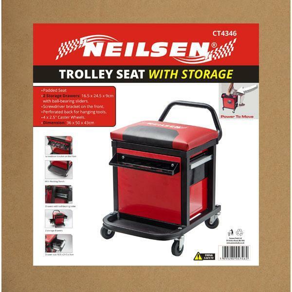 Padded Storage Creeper / Mechanics Trolley Seat