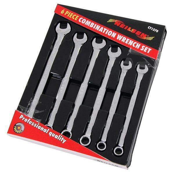 6 piece Extra Long Reach Combination Wrench Spanner Set