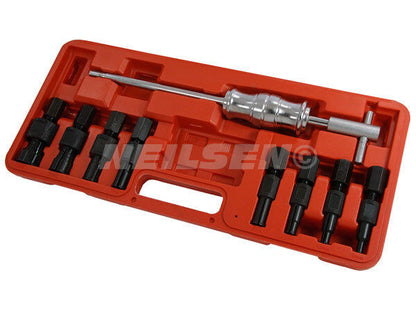 9pc Blind Hole Inner Bearing Puller Set Remover 8-32mm