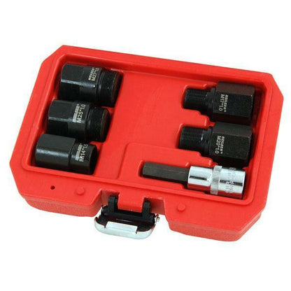 Injector Extractor Adaptor Removal Set 6pc M14 M17 M20 M25 M27