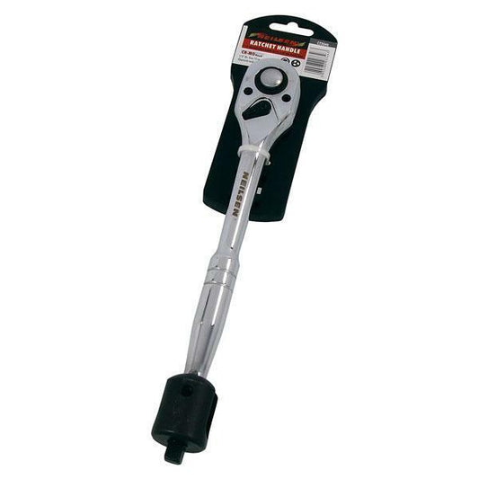 1/2" Drive Ratchet with 3/8" Drive Flexi-Head