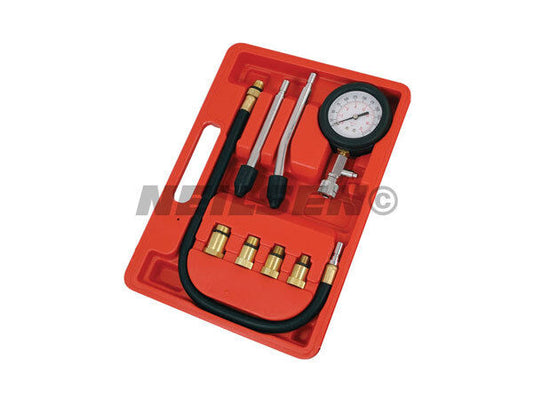 Petrol Engine Compression Test Gauge Set - Car/Motorbike