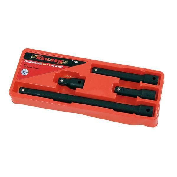 Heavy Duty 4 Piece Impact Extension Bar Set