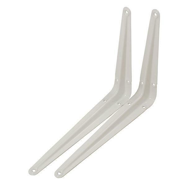 Shelf Bracket White 7 ins X 9 ins