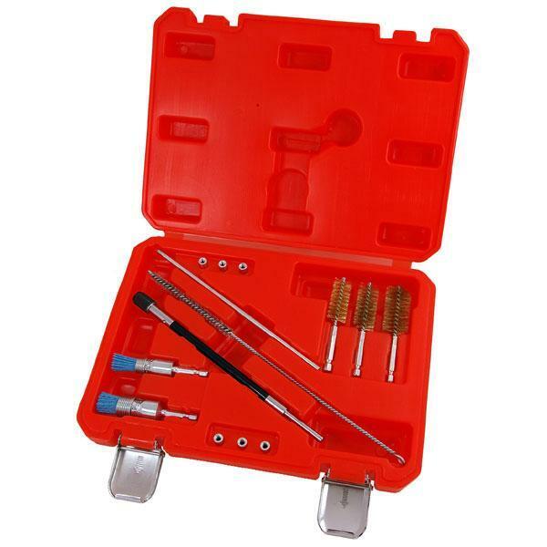 Universal Injector Seat Cleaning Set Brush & Injectors