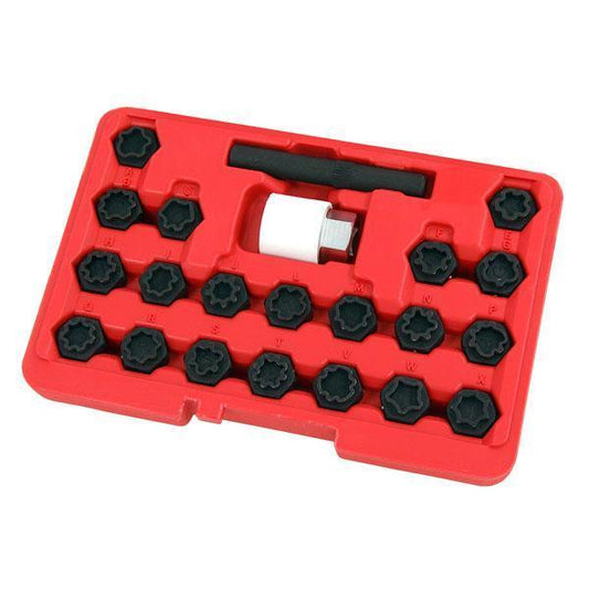 22pc Wheel Locking Key Set For Audi