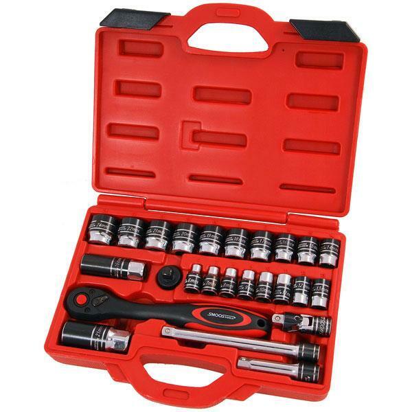 Socket Set 3/8" Dr 25pc CRV