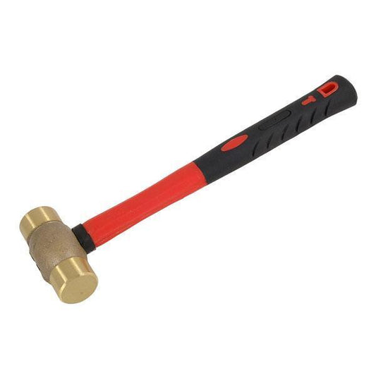 Copper Hammer 32oz, Fibre Handle, Non Sparking Head, Fibreglass Shaft