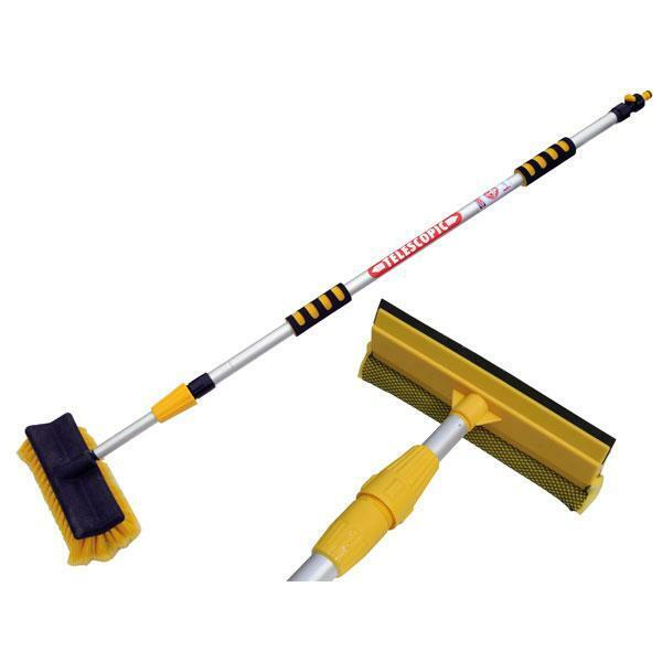 3m Telescopic Extending Water Fed Brush Window Cleaning