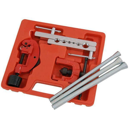 Flare Nut Wrench - 6 piece pipe tube flaring tool kit