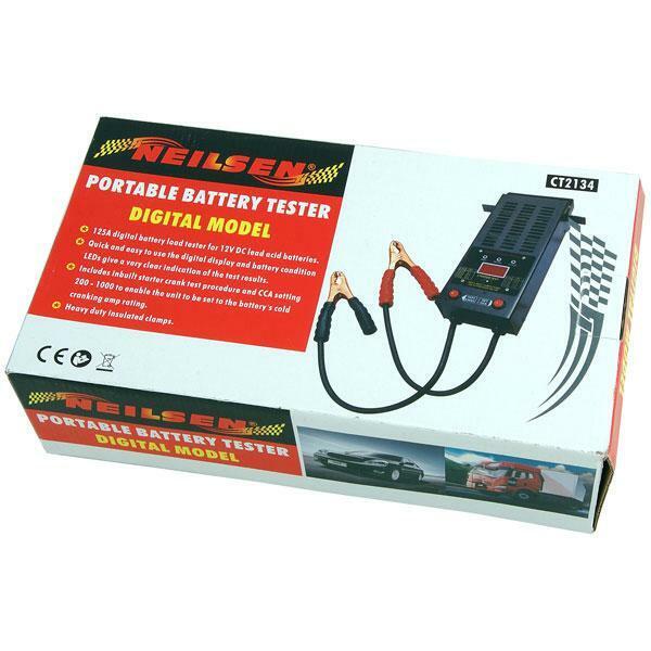 Battery Tester Portable Digital Model 6 / 12v Universal