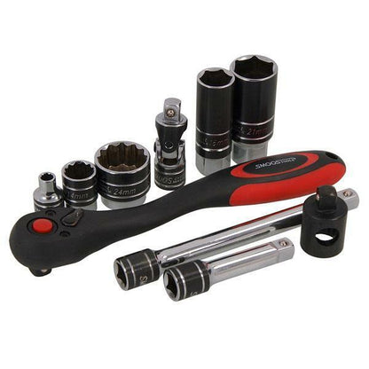 Socket Set 3/8" Dr 25pc CRV