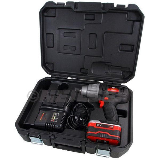 18v Li-Ion Impact Wrench 600NM 1/2" Drive Fast Charger