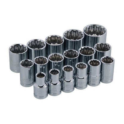 Socket Set - 17 Piece 1/2in. Drive In Bmc