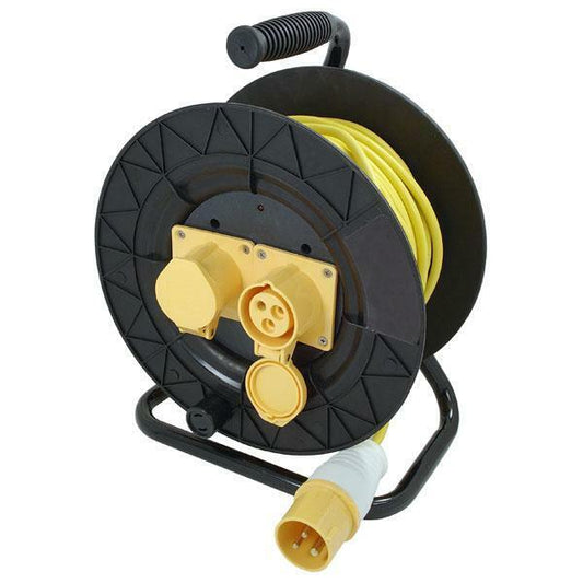 Cable Reel - 25 M / 2 Socket / 110 V