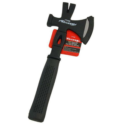 4in1 Multi Use Axe/Hammer/Nail Puller/Pry Bar/Crowbar/Log Chopper/Wood Cutter/Slicer