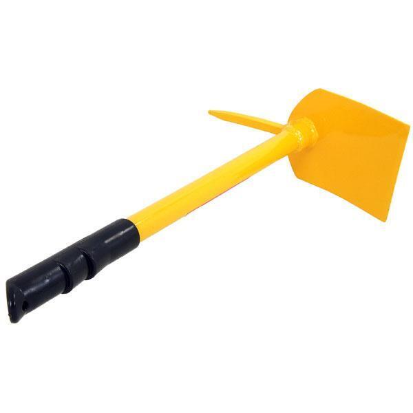 Garden Hoe & Pin - Yellow With Black Handle