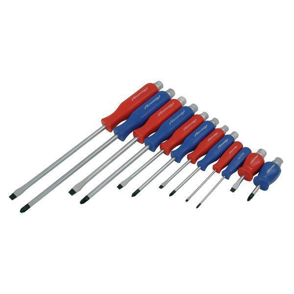 Screwdriver Set 12 Piece Heavy Duty Garage Tools