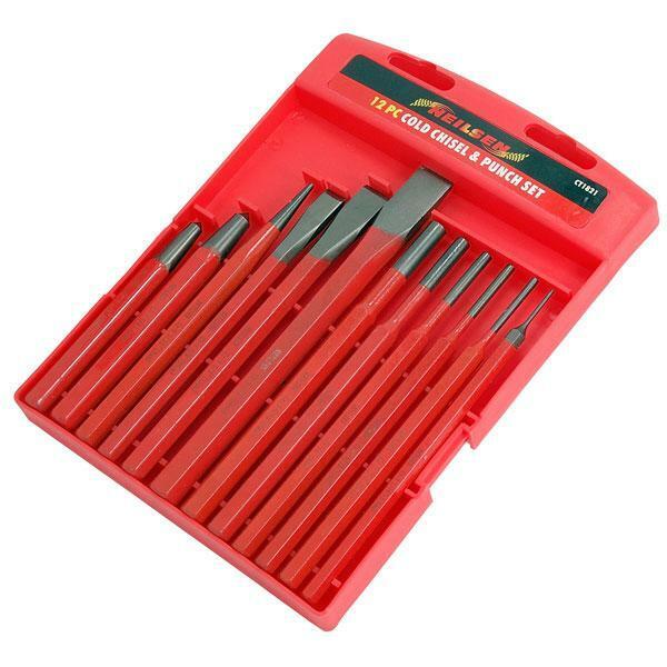 12 Piece Punch and Chisel Set Punch Engineering