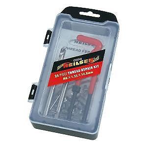 25 pc M8 x 1.25mm Recoil Thread Repair Hand Tool Kit