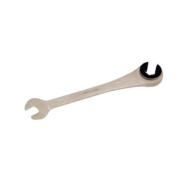 Ratchet/Standard Open End Flare Nut Wrench Spanner 17mm