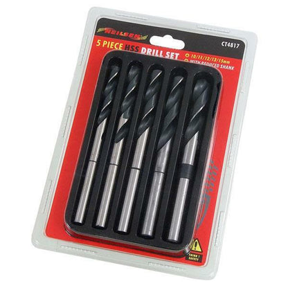 Reduced Shank HSS Drill Bits 10, 11, 12, 13 & 15mm