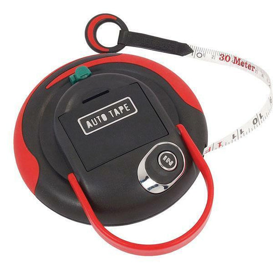 Surveyors Powered Recoil Tape Measure - 30 / 100ft