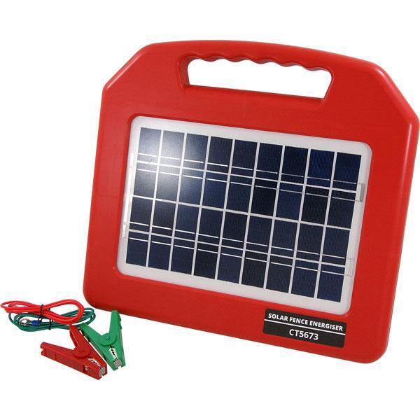 Solar Electric Fence Kit - Energiser, 10xPosts & 400m Rope