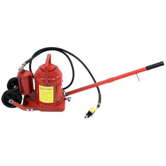 50 Ton Air Hydraulic Bottle Jack on wheels